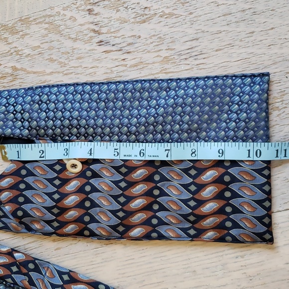 Purse Handmade Shoulder Bag from Ties / one of a kind - Picture 5 of 6